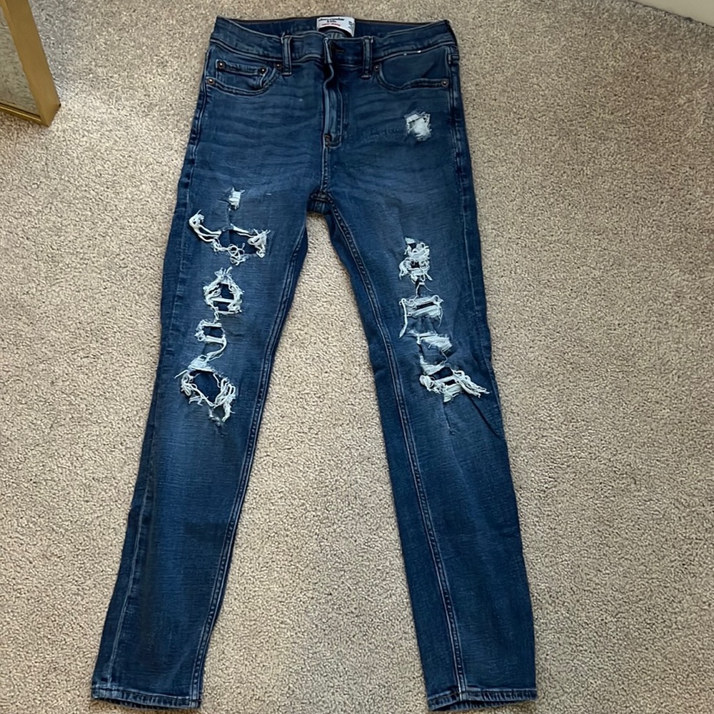 Abercrombie boy super skinny jean